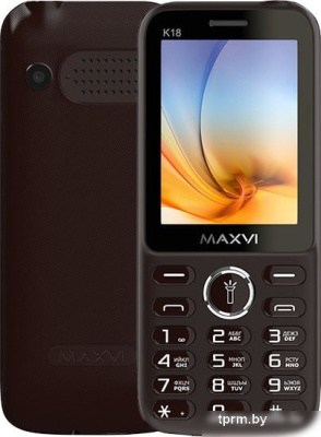 Мобильный телефон Maxvi K18 (коричневый) 