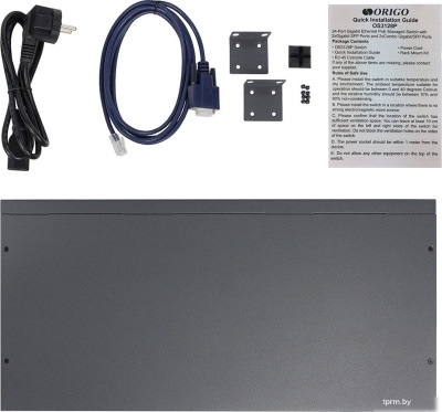 Управляемый коммутатор 2-го уровня Origo OS3128P/250W/A1A 