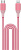 Кабель Momax DL53P 1-Link Flow LC USB Type-C - Lightning (1.2 м, розовый) 