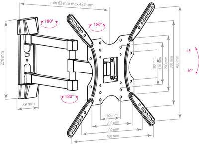 Кронштейн Arm Media LCD-404 