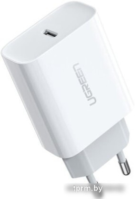 Сетевое зарядное Ugreen CD137 60450 (белый) 