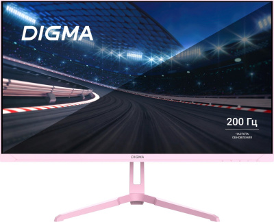 Игровой монитор Digma Overdrive 24P410F (розовый) 