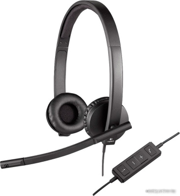 Офисная гарнитура Logitech USB Headset Stereo H570e 
