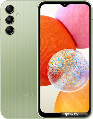 Смартфон Samsung Galaxy A14 SM-A145F/DSN Exynos 850 4GB/128GB (светло-зеленый) 