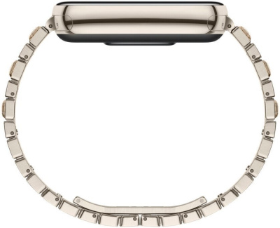 Xiaomi Smart Band 10 (искрящееся золото, с золотистым металлическим браслетом, международная версия) 