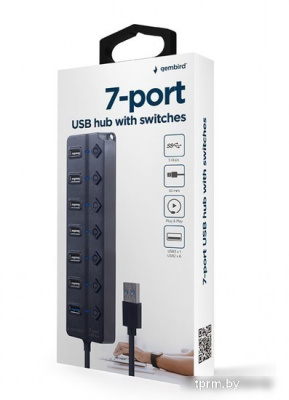 USB-хаб Gembird UHB-U3P1U2P6P-01 