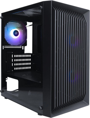 Корпус 1stPlayer BLACK.SIR BS-2 ARGB (черный) 