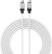 Кабель Baseus CoolPlay Series Fast Charging Cable 100W USB Type-C - USB Type-C (2 м, белый) 