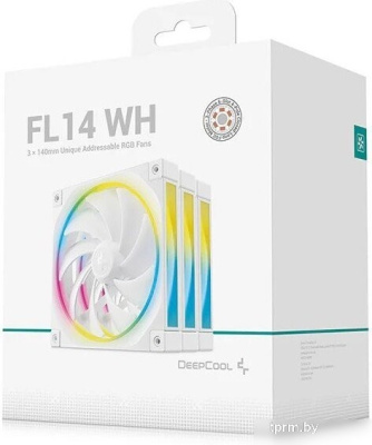 Комплект вентиляторов для корпуса DeepCool FL14 WH 3 IN 1 R-FL14-WHAPN3-G 