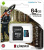 Карта памяти Kingston Canvas Go! Plus microSDXC 64GB (с адаптером) 