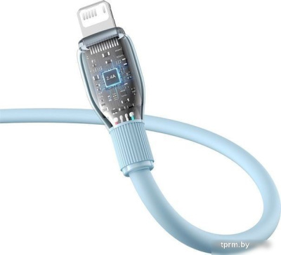 Кабель Baseus Pudding Series USB Type-A - Lightning (1.2 м, голубой) 