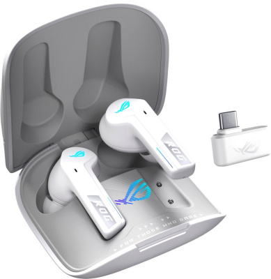 Наушники ASUS ROG Cetra True Wireless SpeedNova Moonlight White 