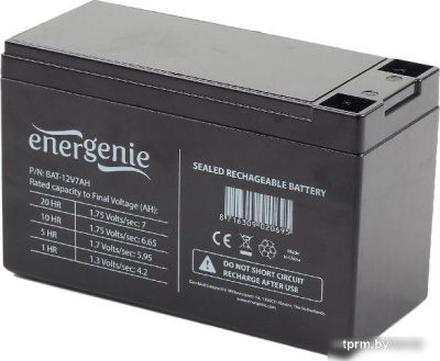 Аккумулятор для ИБП Gembird BAT-12V7AH 