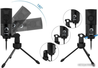 Микрофон FIFINE K669 (черный) 