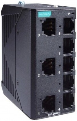 Неуправляемый коммутатор Moxa EDS-2008-EL-T