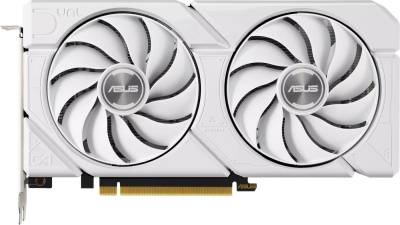 Видеокарта ASUS Dual GeForce RTX 4060 Ti Evo White OC Edition 8GB GDDR6 DUAL-RTX4060TI-O8G-EVO-WHITE  Видеокарта ASUS Dual GeForce RTX 4060 Ti Evo White OC Edition 8GB GDDR6 DUAL-RTX4060TI-O8G-EVO-WHITE