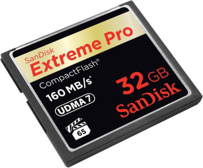 Карта памяти SanDisk Extreme Pro CompactFlash 32GB (SDCFXPS-032G-X46) 