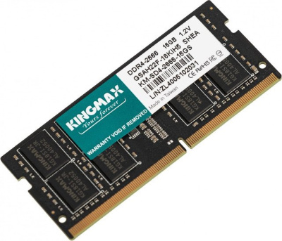 Оперативная память Kingmax 16ГБ DDR4 SODIMM 2666 МГц KM-SD4-2666-16GS 