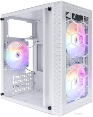 Корпус 1stPlayer FireBase X1-WH-3F1-W 