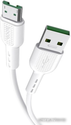 Кабель Hoco X33 Surge microUSB (белый) 