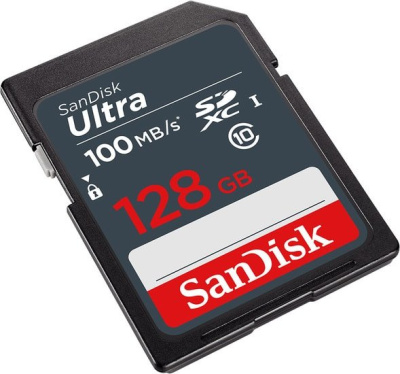 Карта памяти SanDisk Ultra SDXC SDSDUNR-128G-GN3IN 128GB 