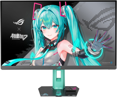 Игровой монитор ASUS ROG Strix XG27ACMEG-G Hatsune Miku Edition 