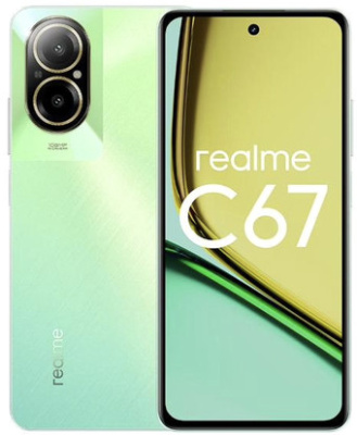 Телефон Realme C67 6GB/128GB (зеленый оазис)