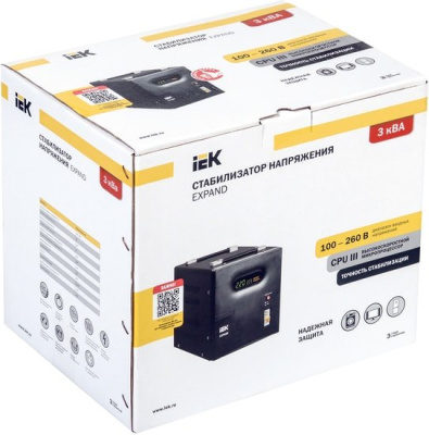 Стабилизатор напряжения IEK Expand 3кВА 