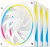 Комплект вентиляторов для корпуса DeepCool FL12 SE WH 3IN1 R-FL12SE-WHAPN3-G 