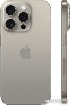 Смартфон Apple iPhone 15 Pro 256GB (природный титан) 