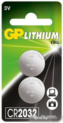 GP Lithium CR2032 2 шт. 