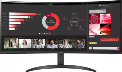 Монитор LG UltraWide 34WR50QC-B 