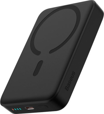 Baseus Magnetic Mini Wireless Fast Charge Power Bank 30W 10000mAh (черный) 