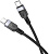 Кабель Hoco X109 USB Type-C - USB Type-C (3 м, черный) 