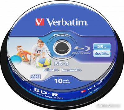 BD-R диск Verbatim 25Gb 6x 43804 (10 шт.) 