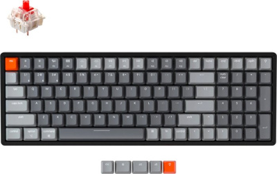 Клавиатура Keychron K4 V2 RGB K4-C1-RU (Gateron G Pro Red) 