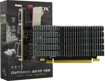 Видеокарта AFOX GeForce GT 210 1GB DDR2 AF210-1024D2LG2 