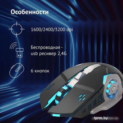 Игровая мышь Oklick 770GW (черный) 
