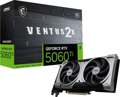 MSI GeForce RTX 5060 Ti 16G Ventus 2X Plus OC 