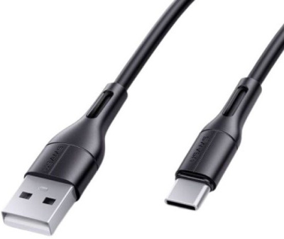 Кабель Usams USB Type-A - USB Type-C US-SJ501 (1.2 м, черный) 