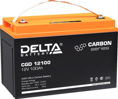 Аккумулятор для ИБП Delta CGD 12100 (12В/100 А·ч) 