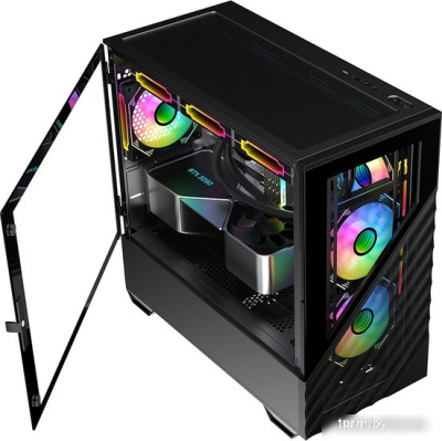 Корпус 1stPlayer DK D7 D7-BK-3F1 