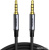 Кабель Ugreen AV183 20497 3.5 мм - 3.5 мм (1.5 м, черный) 