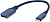 Кабель Cablexpert A-USB3C-OTGAF-01 USB Type-A - USB Type-C (0.15 м, фиолетовый) 