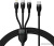Кабель Baseus Flash Series ? USB Type-C - Lightning/USB Type-C/microUSB (1.5 м, черный) 