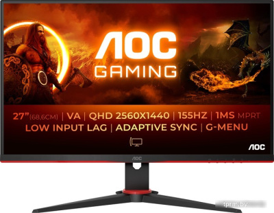 Игровой монитор AOC Q27G2E/BK 