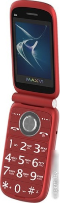 Мобильный телефон Maxvi E6 (красный) 