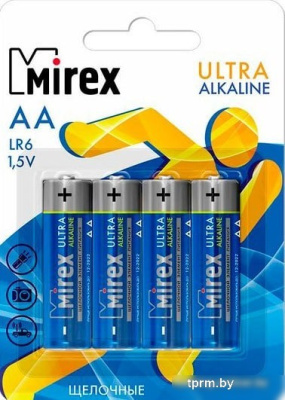Батарейки Mirex Ultra Alkaline AA 4 шт LR6-E4 