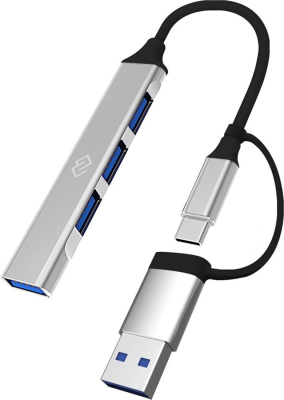 USB-хаб Digma DHUB-4USB-AC-2.0 