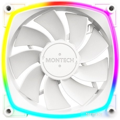 Вентилятор для корпуса Montech RX120 PWM (белый) 